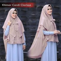 Jilbab Hijab Khimar Cardi Clarissa Grosir Jilbab Instan Syari Murah
