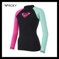 Pabrik Baju Zumba Fitness Senam Renang Rashgurd Roxy Shaka 2 Womens