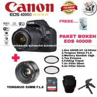 Canon EOS 4000D Kit 18-55 III PAKET BOKEH