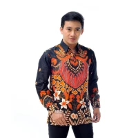 BATIK PRIA / MANGAR MERAH / KEMEJA