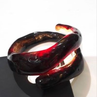 gelang Bahar merah Akar laut cristal hk 050