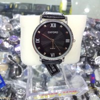 jam tangan kulit pria / wanita oxford (ukuran kecil) anti air