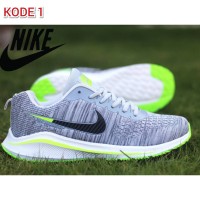 Sepatu Olahraga Pria Sport Sneakers Running Jogging Nike Flyknite