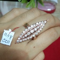 Cincin Elisabet berlian medan asli