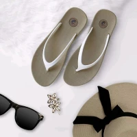 CS SANDAL WANITA CAMOU Chelsea Oatmeal