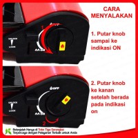 Progas Kompor Gas Portable 2 IN 1 (Gas kaleng & tabung Gas) Mini