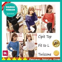 Baju Atasan Wanita Blouse Lengan Panjang Santai Warna Terbaik HARGA