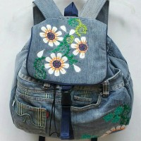 tas jogja etnik Bali import branded wanita sekolah batik jam tangan