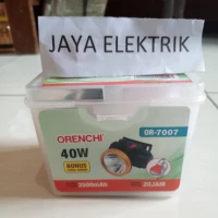 senter kepala merk orencih or-7007