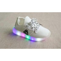 Terbaru Sepatu Anak Lampu Adidas Running Led Circle Lamp Laris