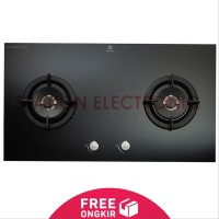 ELECTROLUX EGT-7637CK Kompor Gas Tanam 2 Tungku - Free Shipping