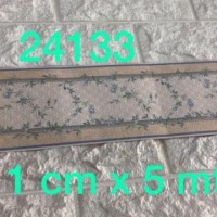 Wallpaper Border list Dinding Bunga kecil 5 mtr