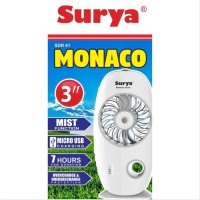 Kipas Angin Uap Surya Monaco SDR61 3 inc Portable Emergency Fan Air Mi