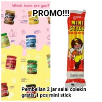 2 selai coleekin + gratis mini stick