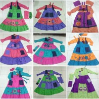 SALE 30% size 3 Jubah Dannis baju muslim anak perempuan