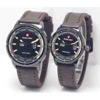 SWISS ARMY couple tgl Hari Jam Tangan Couple Pria Wanita 2972019
