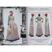 GAMIS TUNEECA RAJUTAN ADIKARYA BAJU MUSLIM CANTIK