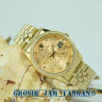 ROLEX DATEJUST JAM TANGAN PRIA/WANITA MEWAH ELEGAN GROSIR JAM TANGAN