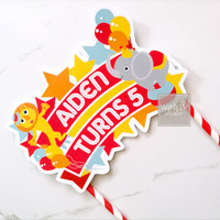 Jual Custom Name Cake Topper Big Size Hiasan  Kue  Tart  