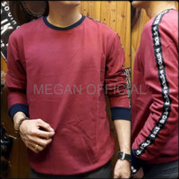 KAOS CEWEK BAHAN BAGUS MURAH Sweter pria distro long fanta basic swet