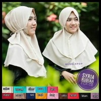 Model Terbaru Rubiah Non Pet Jilbab Instan Bahan Ceruti Garansi Resmi