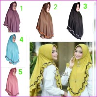 10 pcs Grosir hijab jersey instan adem syar'i jilbab murah khimar