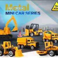 Mainan mobil-mobilan truck isi 6 pcs