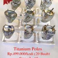BARU Emban/ ring/ ikatan cincin Titanium harga Grosir