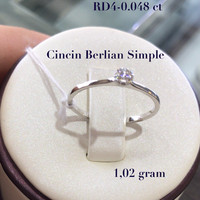 BARU Cincin Berlian Simple Frank and Co Model HOT