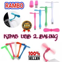 KIPAS USB XIAOMI 2 BALING HD22 KIPAS BAMBU FLEXIBLE POWERBANK