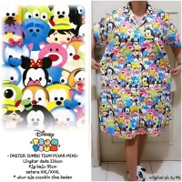 BAJU TIDUR WANITA HAMIL JUMBO DASTER TSUM TSUM PIXAR ANIME BUSU