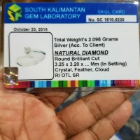 HOT SALE Diamond Ring Cincin Berlian Asli Kalimantan Tunangan Nikah