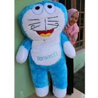 boneka doraemon berdiri size giant 110cm