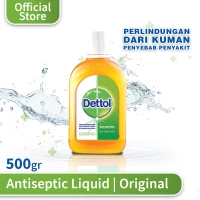 Dettol Antiseptic Liquid - Botol 500mL - Cairan Antiseptik&Disinfektan