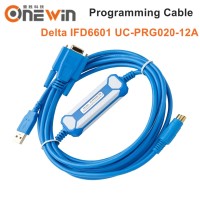 UC-PRG020-12A for Delta PLC screen HMI programming cable data IFD 6601
