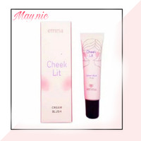 ORIGINAL Emina Cheek Lit Blush Cream Cheeklit Blush On Krim