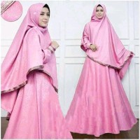 Promo Baju muslim waniya FS Dahlia Songket Diskon
