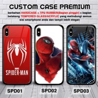 SPIDERMAN CASE FOR REALME C1 CUSTOME PREMIUM GLASS CASE NEW 2019