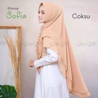 Hijab Syari Khimar Instan Jilbab Terbaru Sofia Ceruti Ultimate Ori