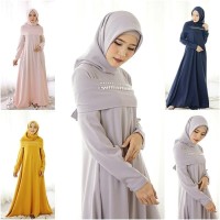 TH Maxi dress Casual /Gamis Casual /Baju Muslim Terbaru Murah Rana