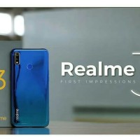 realme 3 ram 3/32 garansi resmi