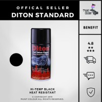 Jual Diton HI-TEMP BLACK Cat Semprot Pylox Samurai Motor 
