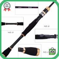 Terlaris Joran Pancing 1.2m Bahan Karbon Fiber Lembut untuk Air Laut