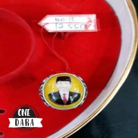 Murah CINCIN GAMBAR JOKOWI DODO PRESIDEN RI 1 ANTIK BATU AKIK