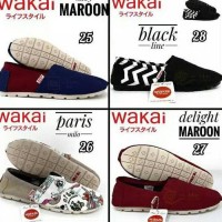 Lgnd444 SEPATU WAKAI LABEL VIETNAM PRIA WANITA (GESER FOTO UNTUK WARNA