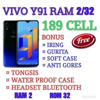 Baru Vivo Y91 Ram 2/16 Garansi Resmi Vivo Indonesia - Hitam Terbaru