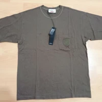 Kaos Stone Island ori green camouflage red