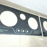 kaca tempered glass kompor gas 3 Tungku Primacook/ Ram Armalia