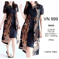 Dress Batik Kerja Wanita Baju Kerja Batik Dress Kerja Batik Wanita Nia