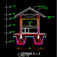 Jual Desain Pro   duk Arsitektur - Pos Jaga - Kota Bandung